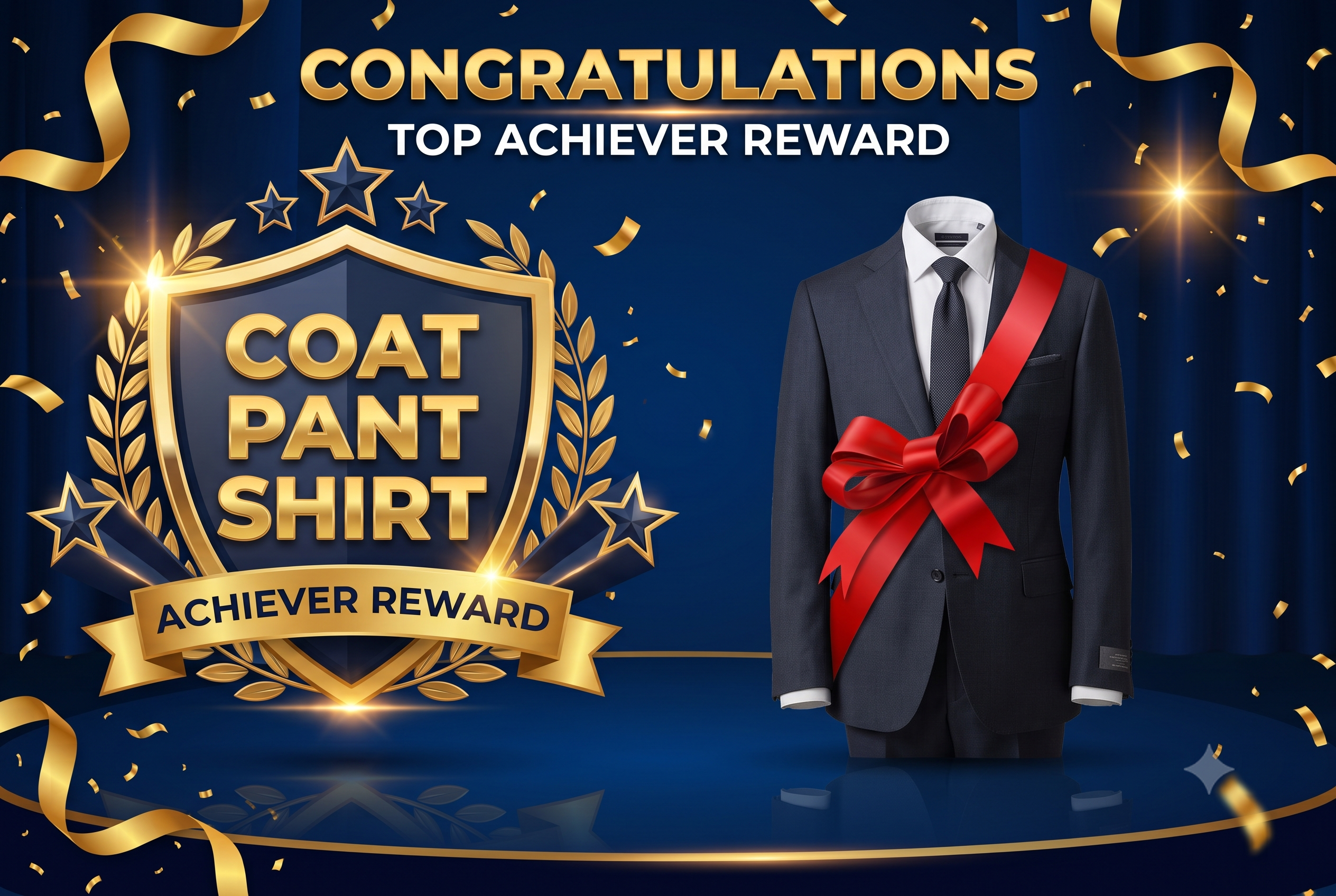 Coat Pant Shirt reward image